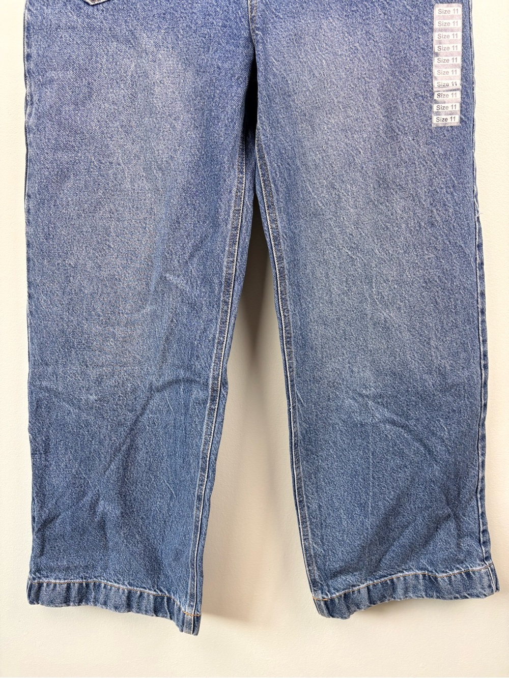 NWT Kancan Finn Ultra High Rise Wide Leg Jeans Belted Rigid Sz 11 or 29 - Picture 3 of 16